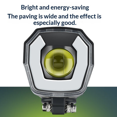 Faro LED Plegable para Bicicleta Eléctrica con Claxon - Image 3