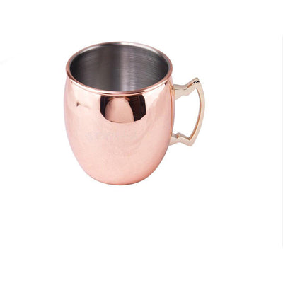 Vaso Moscow Mule Oro Rosa - Elegancia Minimalista - Image 4