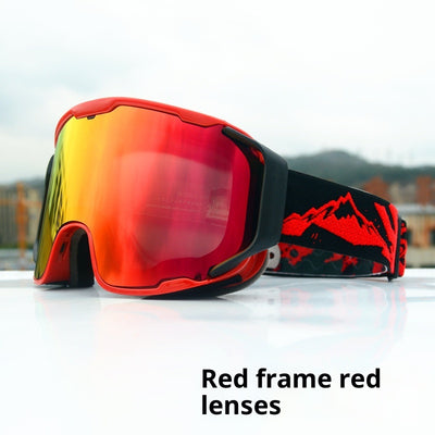 Gafas de Esquí Doble Lente Antivaho con Película Protectora - Image 5