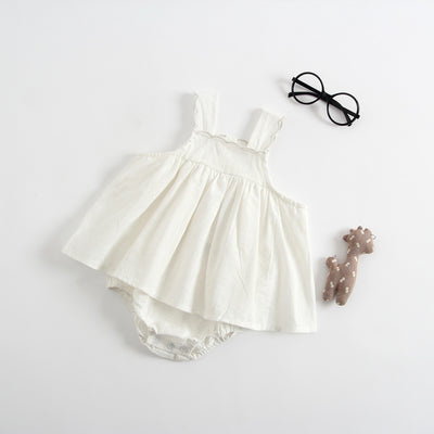 Vestido Enterizo Princesa con Tirantes para Bebé - Image 18