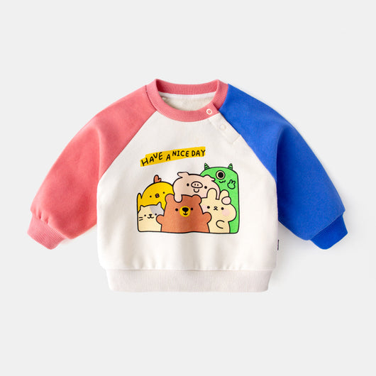 Suéter Infantil Primavera - Camisa Base de Algodón para Niños - Image 8