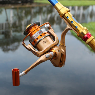 Carrete de Pesca Giratorio Metal Head Rocker para Caña de Mar - Image 10