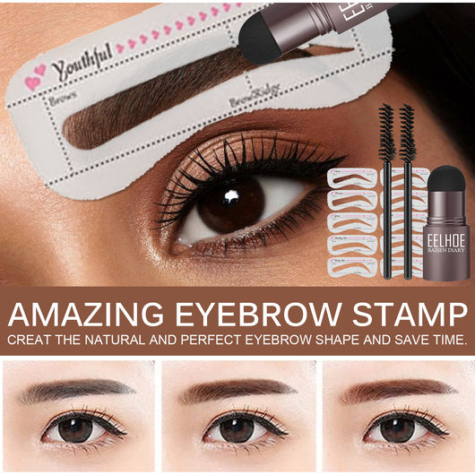 Set de Moldes para Cejas con Polvo de Maquillaje - Image 42