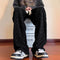 Pantalones Casuales Talla Grande con Patrón Cuadros para Hombre