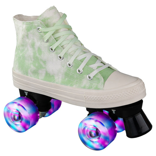 Patines de Lona Camuflaje con Ruedas Dobles para Adultos - Image 10