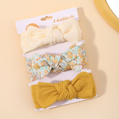 Set de 3 Diademas Infantiles con Moños Otoño - Image 12
