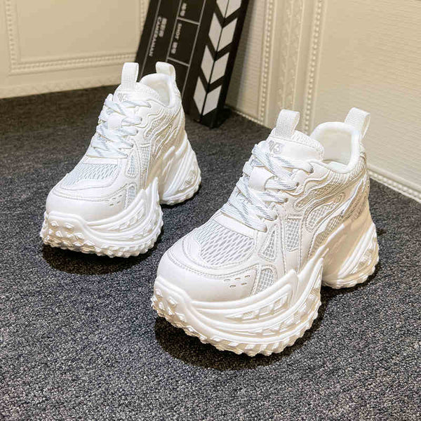 Zapatos Deportivos Elevadores de Altura para Mujer - Comodidad de Verano