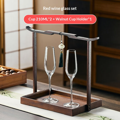 Juego de Copas de Champagne de Cristal Estilo Europeo - Image 6