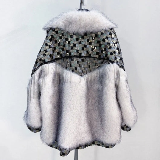 Abrigo Largo de Lana de Cordero para Mujer - Diseño Elegante y Cálido - Image 24