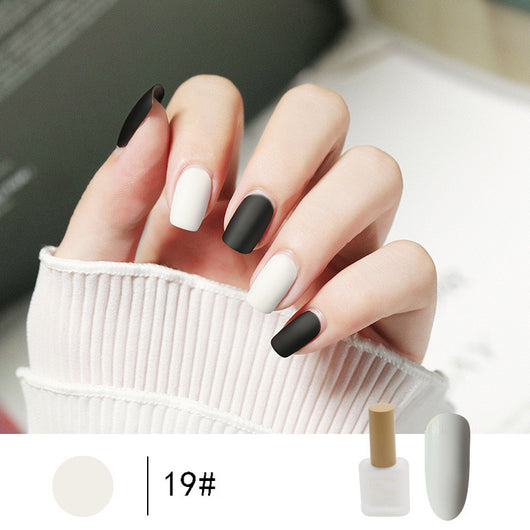Esmalte de Uñas Mate Nude sin Horno de Secado Rápido - Image 21