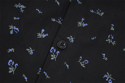 Camisa Floral Suelta Estampada Unisex - Image 15