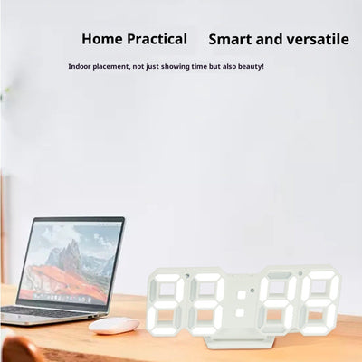Reloj de Pared LED Luminiscente con Diseño Moderno para Sala y Dormitorio - Image 2