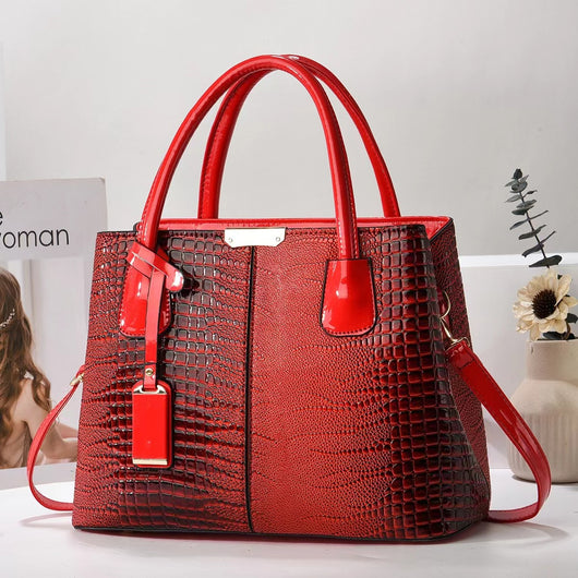 Bolsa de Mano Texturizada de Gran Capacidad para Mujer - Image 10