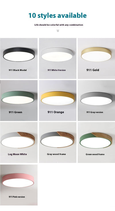 Lámpara de Techo LED Espectro Completo Redonda para Sala - Image 14