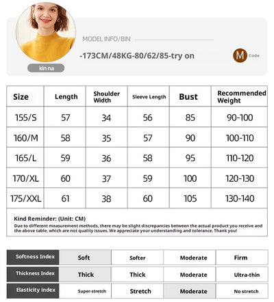 Suéter de Cuello Alto en Cashmere Puro para Mujer - Base Layer Premium - Image 12