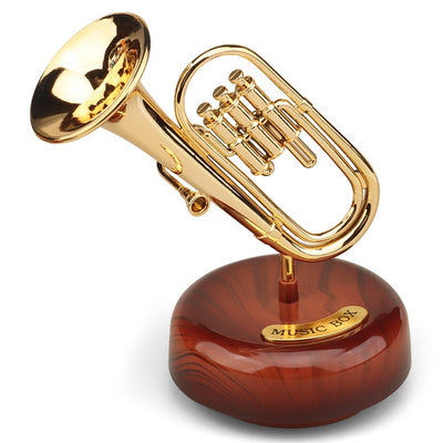 Caja de Música Giratoria con Violín - Instrumento Musical Decorativo - Image 6