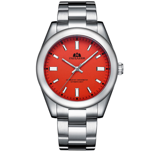 Reloj Automático de Acero con Esfera Luminosa - Image 5