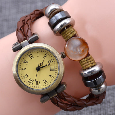 Reloj Pulsera Vintage Artesanal con Giro de Moda para Mujer - Image 7