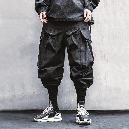 Pantalones de Trabajo Funcionales con Múltiples Bolsillos para Hombre