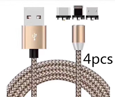 Cable de Carga Magnético Triple Conector USB-C para Android - Image 11