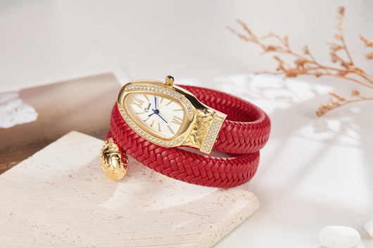 Reloj de Moda con Correa de Cuero y Diamantes - Image 11
