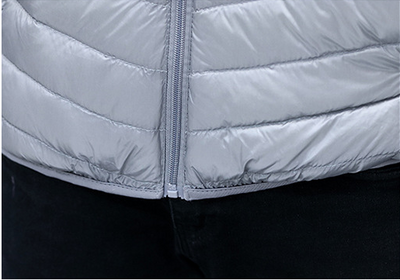Chaqueta Puffer Ultraligera con Capucha - Abrigo de Plumas de Pato Slim Fit para Invierno - Image 13