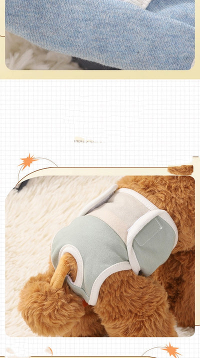 Pantalones de Seguridad para Perros en Algodón Puro Transpirable - Image 9