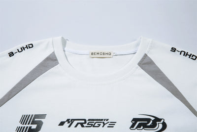 Playera Manga Larga Estilo Locomotora con Contraste de Colores - Image 14