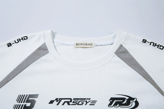 Playera Manga Larga Estilo Locomotora con Contraste de Colores - Image 14