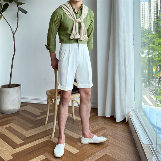 Bermudas Rectas Delgadas para Hombre - Image 5