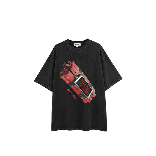 Playera Estampada de Manga Corta para Hombre - Image 8