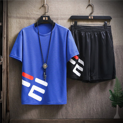 Conjunto Deportivo Casual para Hombre - Diseño Moderno Transpirable de Secado Rápido - Image 4