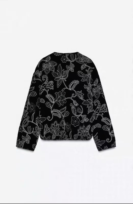 Chaqueta Acolchada de Algodón con Estampado de Texturas Animales - Image 14