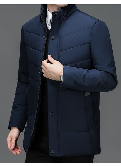 Elegante Abrigo Acolchado de Terciopelo para Invierno - Image 12
