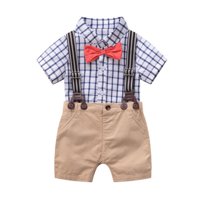 Traje Gentleman de Verano para Bebé - Manga Corta - Image 11