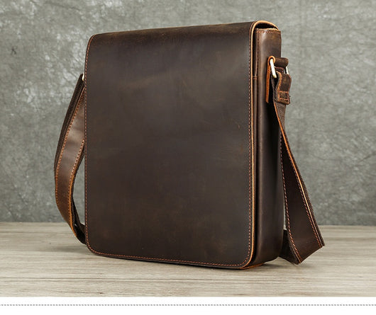Bolsa Crossbody de Cuero Premium para Hombre - Diseño Versátil y Elegante - Image 17