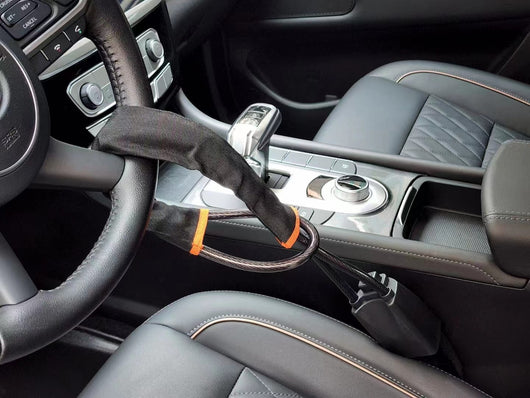 Candado Antirrobo de Acero para Volante con Cable de Seguridad - Image 5