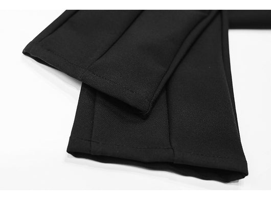 Pantalón Skinny Cropped Cintura Alta Efecto Reductor Negro y Blanco - Image 16
