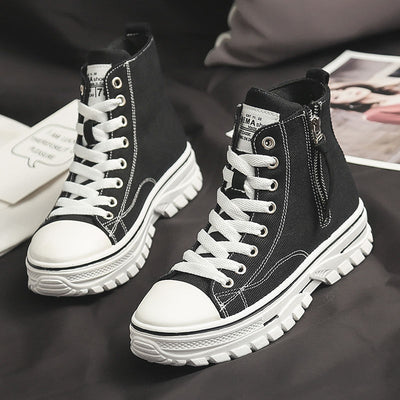 Zapatillas Canvas Altas para Mujer - Estilo Versátil - Image 4