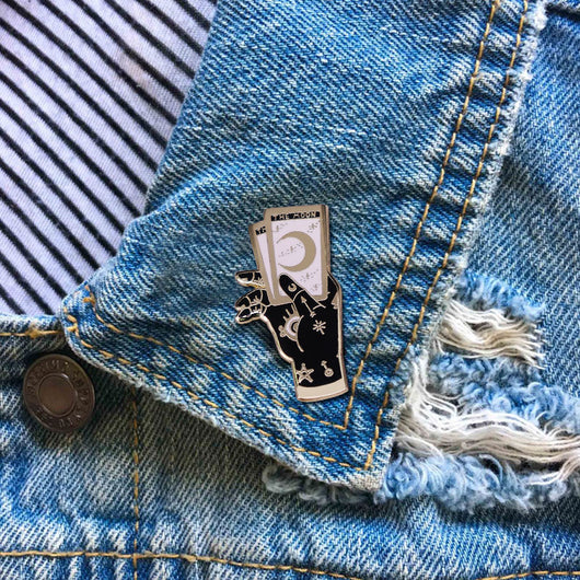 Broche Místico de Mano Luna Tarot - Image 4