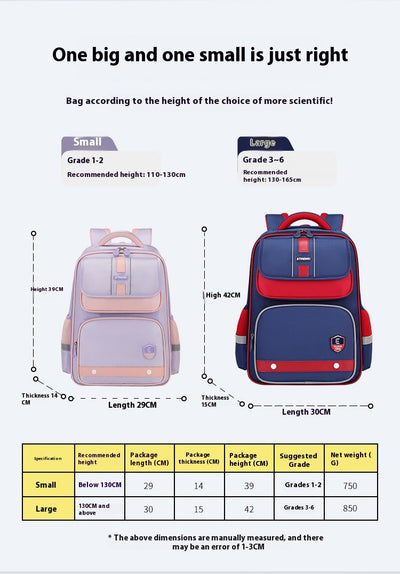 Mochila Escolar Infantil de Gran Capacidad, Ligera y Transpirable - Image 13