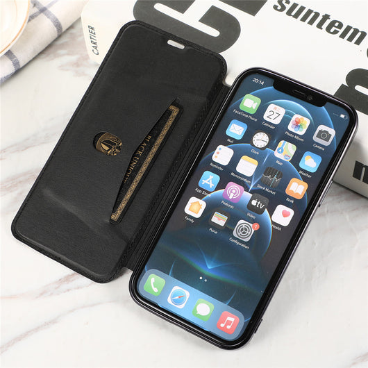 Funda Tipo Cartera para iPhone con Diseño Mármol y Compartimentos para Tarjetas - Image 9