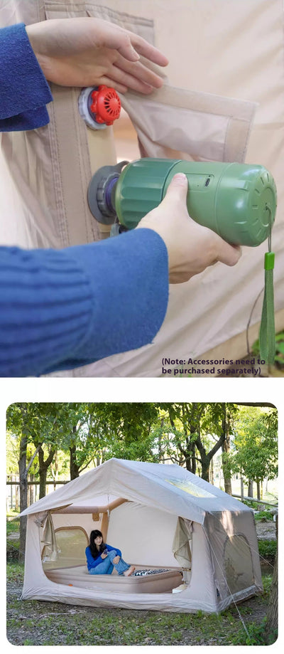 Carpa Inflable Automática 6 Personas - Impermeable, Aislante Térmico para Camping - Image 15