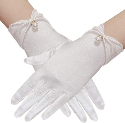 Guantes Cortos de Satén Personalizados para Mujer - Image 10