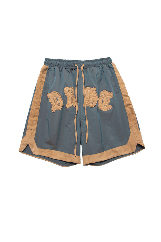 Shorts Góticos con Panel Bordado Estilo Urbano - Image 5