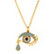 Necklace Female A Multi-band Fashion Clavicle Chain Diamond Pendant Eye 1PCS