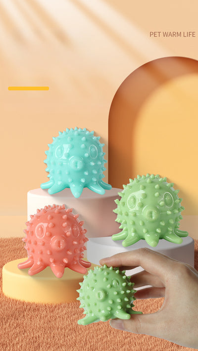 Juguete Pulpo Masticable para Perros - Caucho TPR con 8 Tentáculos - Image 11