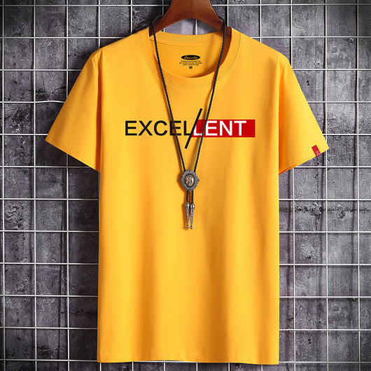 Camiseta de Algodón para Hombre - Básico Versátil de Manga Corta - Image 10