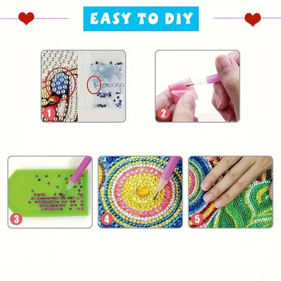 Kit de Arte Diamante 5D - Sticker Decorativo de Alien - Image 36