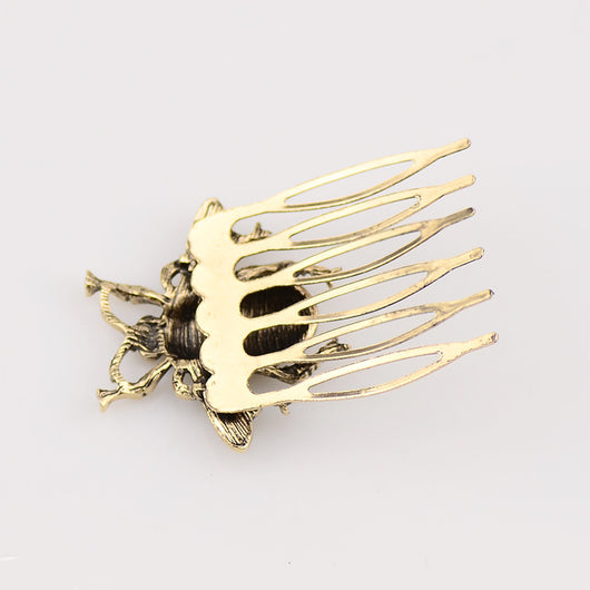 Peine de Aleación Estilo Abeja con Pasador Vintage - Image 10